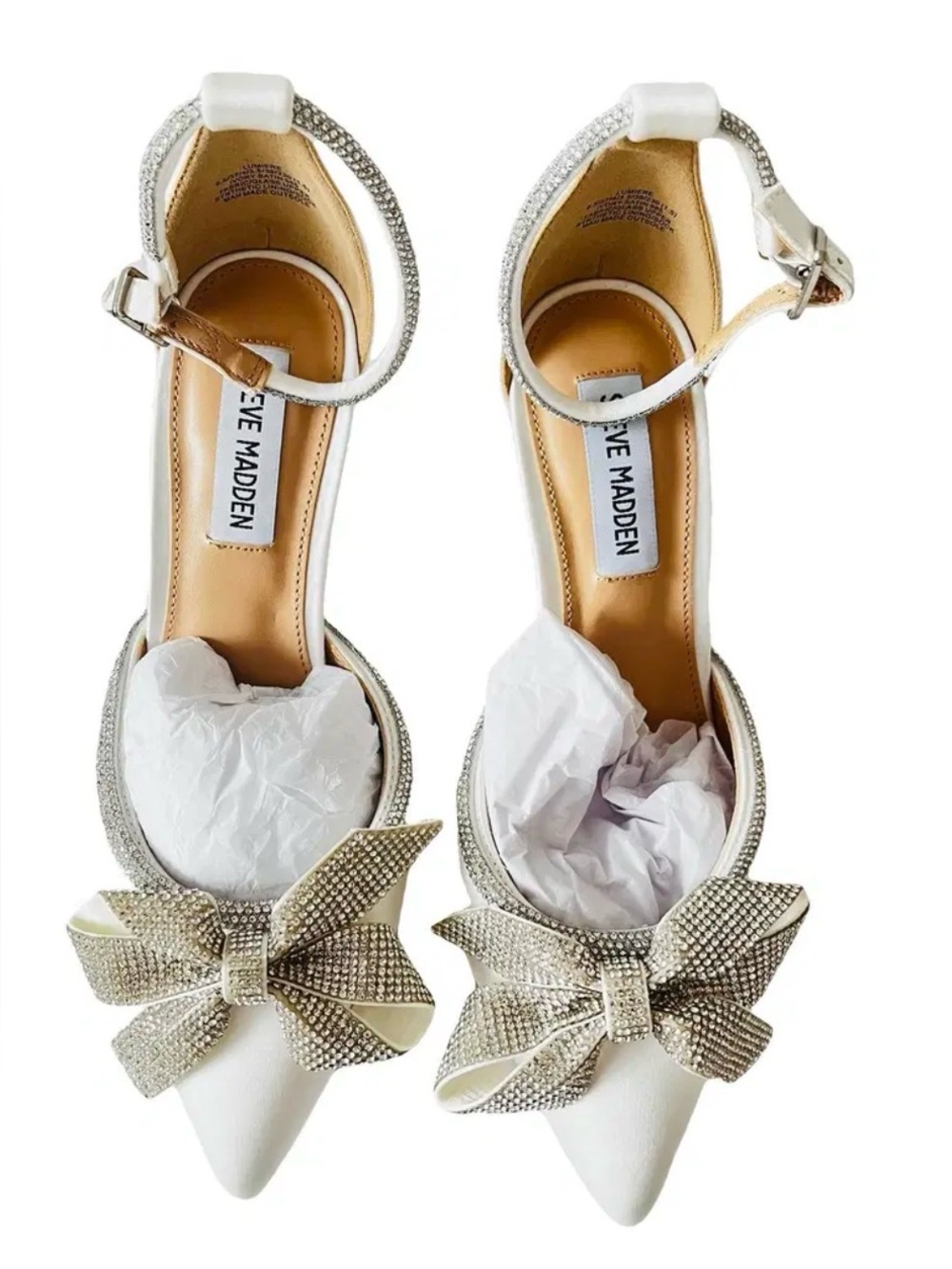 Steve Madden Lumiere Bridal Pointed Toe Shoes